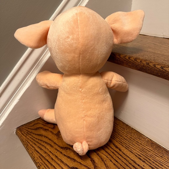 Kohls Cares For Kids If You Give A Pig A Pancake Stuffed Pink Animal Plush - Picture 2 of 5
